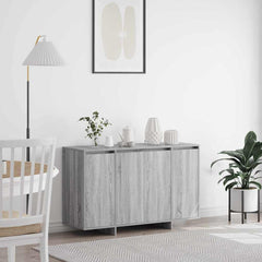 Sideboard 120 x 41 x 75 cm Engineered Wood Grey sonoma