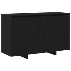 Sideboard 120 x 41 x 75 cm Engineered Wood Black oak