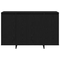 Sideboard 120 x 41 x 75 cm Engineered Wood Black oak