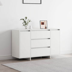 Sideboard 120 x 41 x 75 cm Engineered Wood White