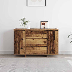 Sideboard 120 x 41 x 75 cm Engineered Wood Old wood