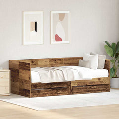 Daybed Drawers without Mattress Old wood