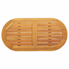 vidaXL Table Top Oil Natural 90 x 45 x 2 cm Solid Acacia Wood 2