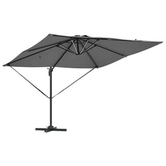 vidaXL Umbrella Antraciet 286 x 284 x 270 cm Aluminium and Polyester 5