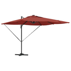 vidaXL Umbrella Terracotta 286 x 284 x 270 cm Aluminium and Polyester 2