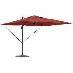 vidaXL Umbrella Terracotta 286 x 284 x 270 cm Aluminium and Polyester 3