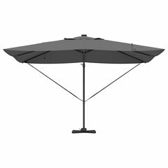 vidaXL Umbrella 352 x 251 x 265 cm Polyester and Aluminium Anthracite 6