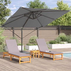 vidaXL Roma Parasol Anthracite 286 x 284 x 265 cm 4