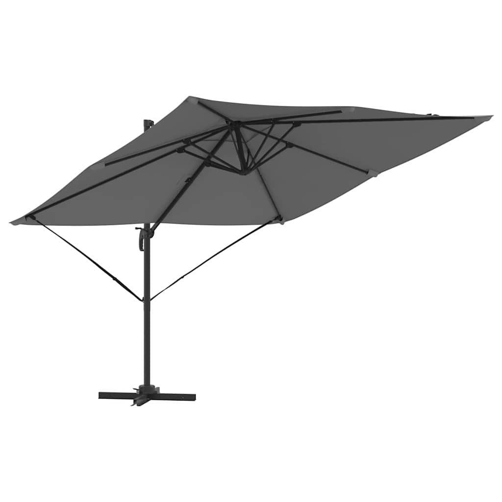 vidaXL Roma Parasol Anthracite 286 x 284 x 265 cm 2