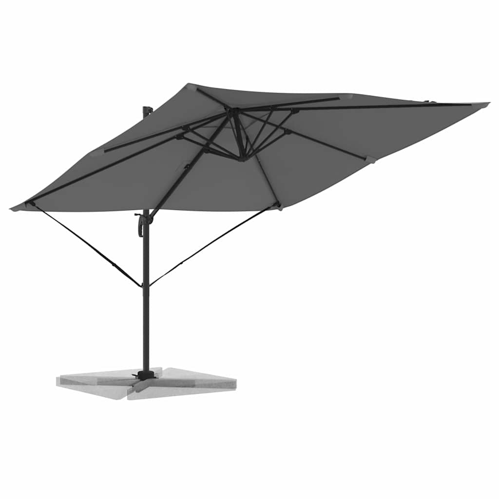 vidaXL Roma Parasol Anthracite 286 x 284 x 265 cm 3