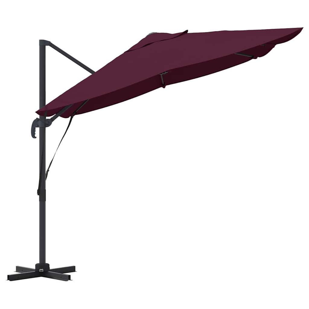vidaXL Umbrella 351 x 250 x 260 cm Polyester and Aluminium 6