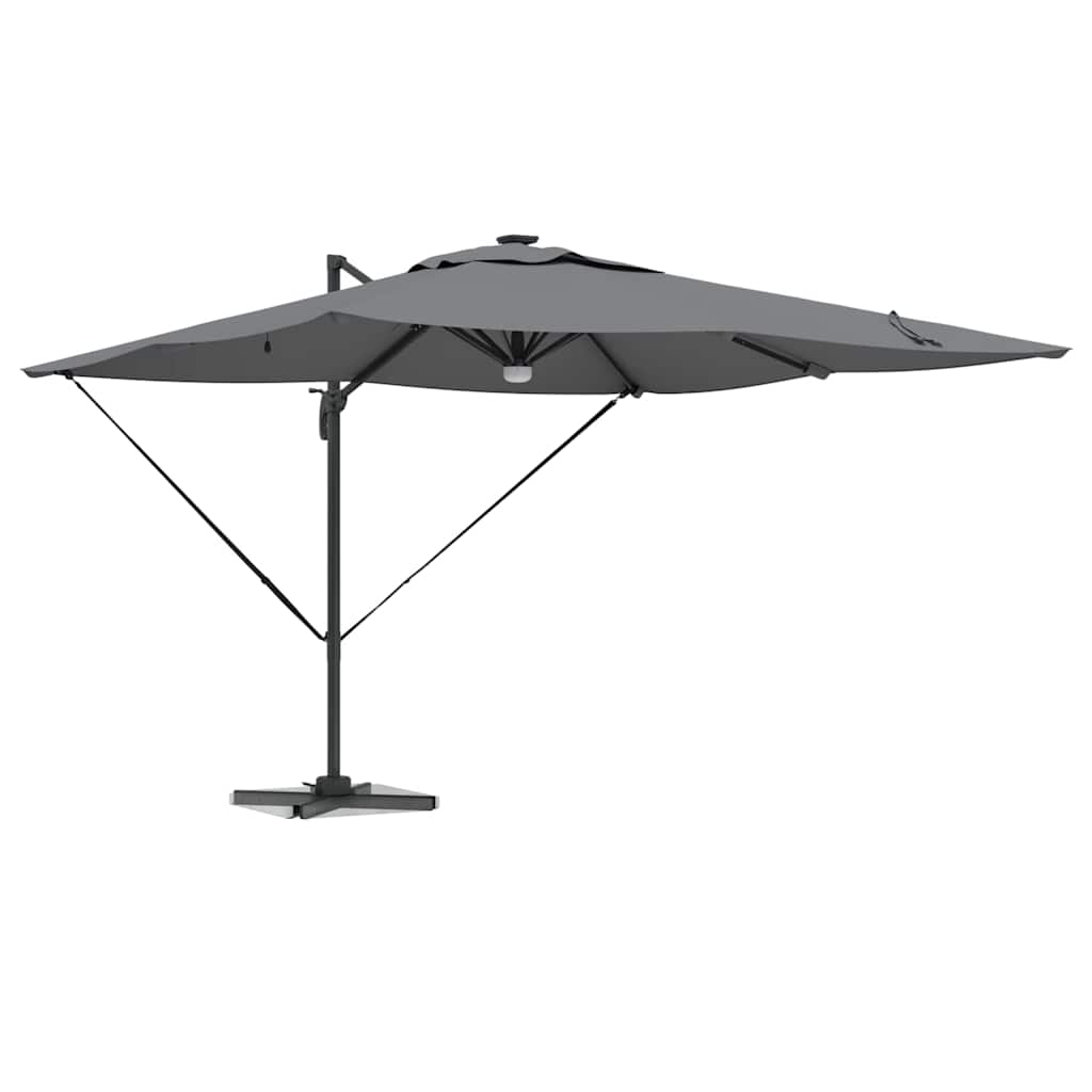 vidaXL Roma Parasol Anthracite 286 x 284 x 270 cm 3