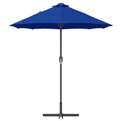 vidaXL Garden Parasol 370 x 197 x 239 cm Polyester and Aluminium 6