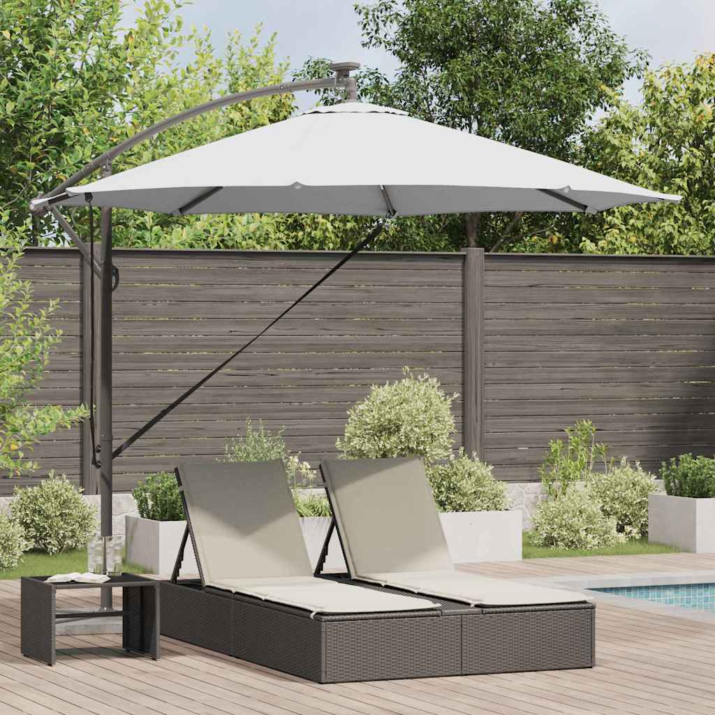 vidaXL Umbrella 294 x 294 x 248 cm Polyester and Aluminium Sand 1