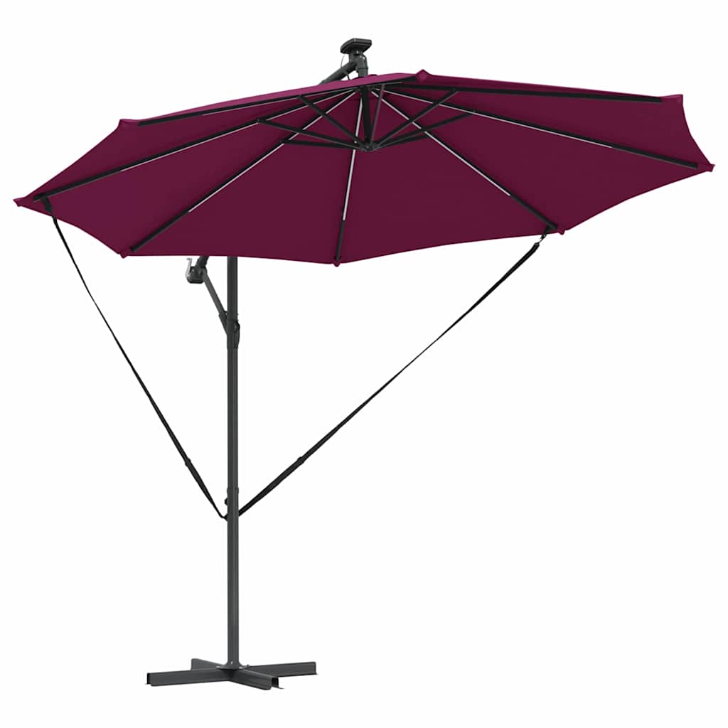 vidaXL Umbrella 294 x 294 x 248 cm Polyester and Aluminium 5
