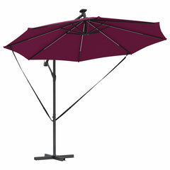 vidaXL Umbrella 294 x 294 x 248 cm Polyester and Aluminium 5