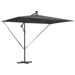 vidaXL Parasol 294 x 200 x 270 cm Polyester and Aluminium Anthracite 2