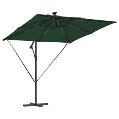 vidaXL Umbrella Green 249 x 249 x 250 cm Polyester and Aluminium 5