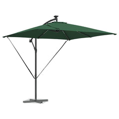 vidaXL Umbrella Green 249 x 249 x 250 cm Polyester and Aluminium 3