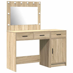 vidaXL Dressing Table 2 pcs Brown 40 x 41 x 75 cm Engineered Wood 2