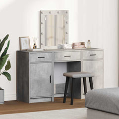 vidaXL Dressing Table Grey 50 x 41 x 135 cm Engineered Wood 1