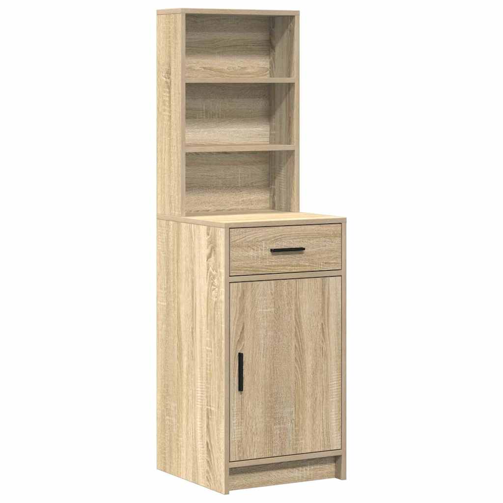 vidaXL Dressing Table Set 2 pcs Sonoma Oak Engineered Wood 6