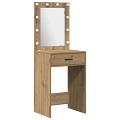 vidaXL Dressing Table Set 2 pcs Artisan Oak Engineered Wood 5