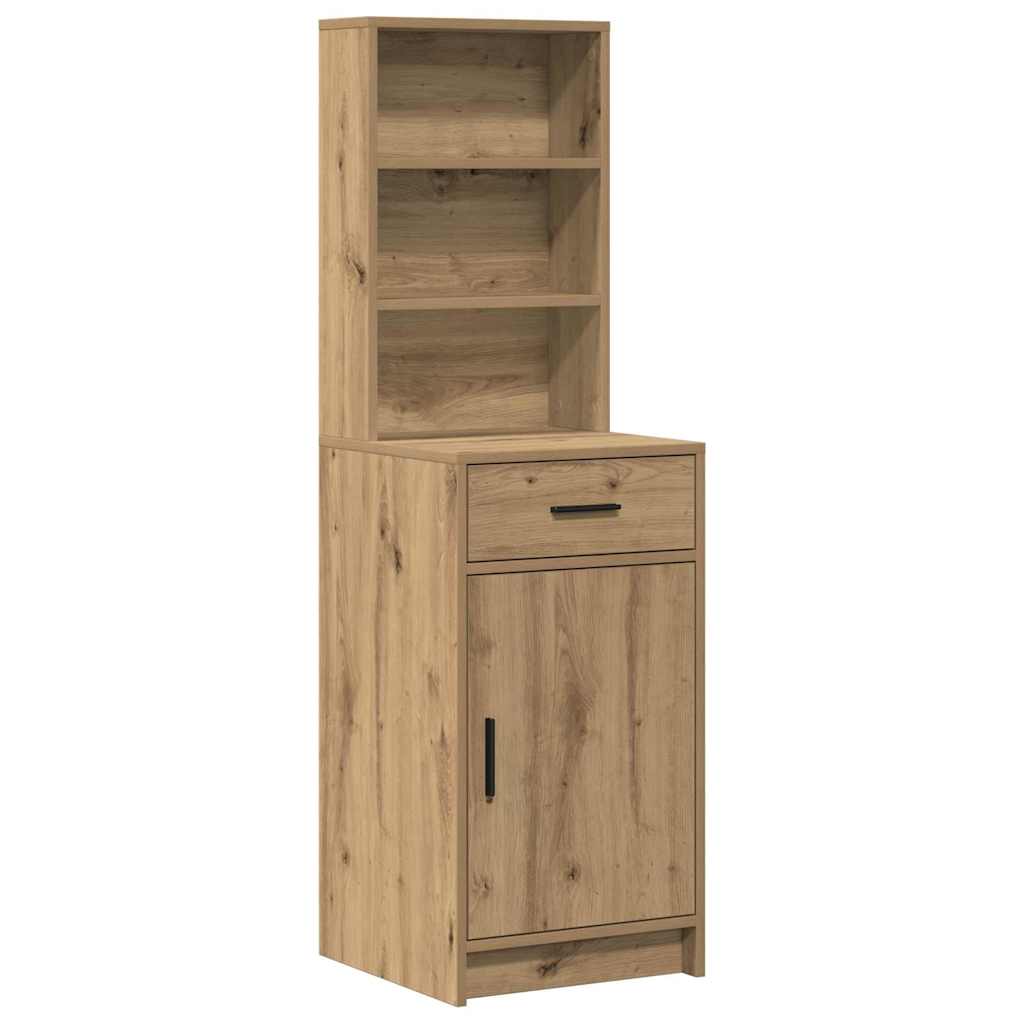 vidaXL Dressing Table Set 2 pcs Artisan Oak Engineered Wood 6