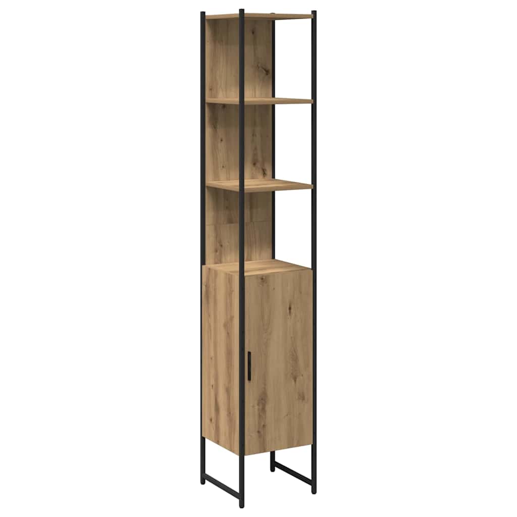 Bathroom Cabinet Engineered Wood Artisan oak