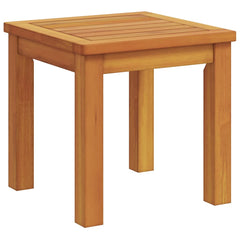 vidaXL Side Table Oil Natural 35 x 35 x 34 cm Solid Acacia Wood 2