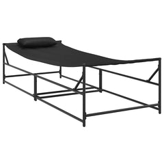 vidaXL Garden Sunbed 2 pcs Anthracite Powder-Coated Steel 2