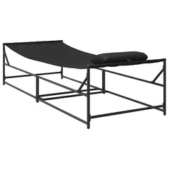 vidaXL Garden Sunbed 2 pcs Anthracite Powder-Coated Steel 4