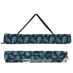 vidaXL Folding Camping Bed Folding Leaf Forest 194 x 62.5 x 42.5 cm 5