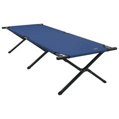 Folding Camping Bed Folding 210 x 80 x 46 cm Oxford fabric Blue