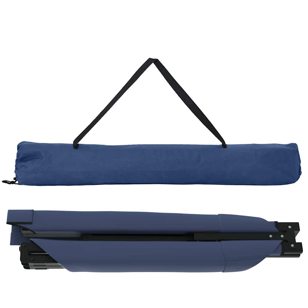 Folding Camping Bed Folding 210 x 80 x 46 cm Oxford fabric Blue