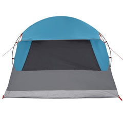 Dome Tent 4-Person 4-Person Width 455 cm Blue