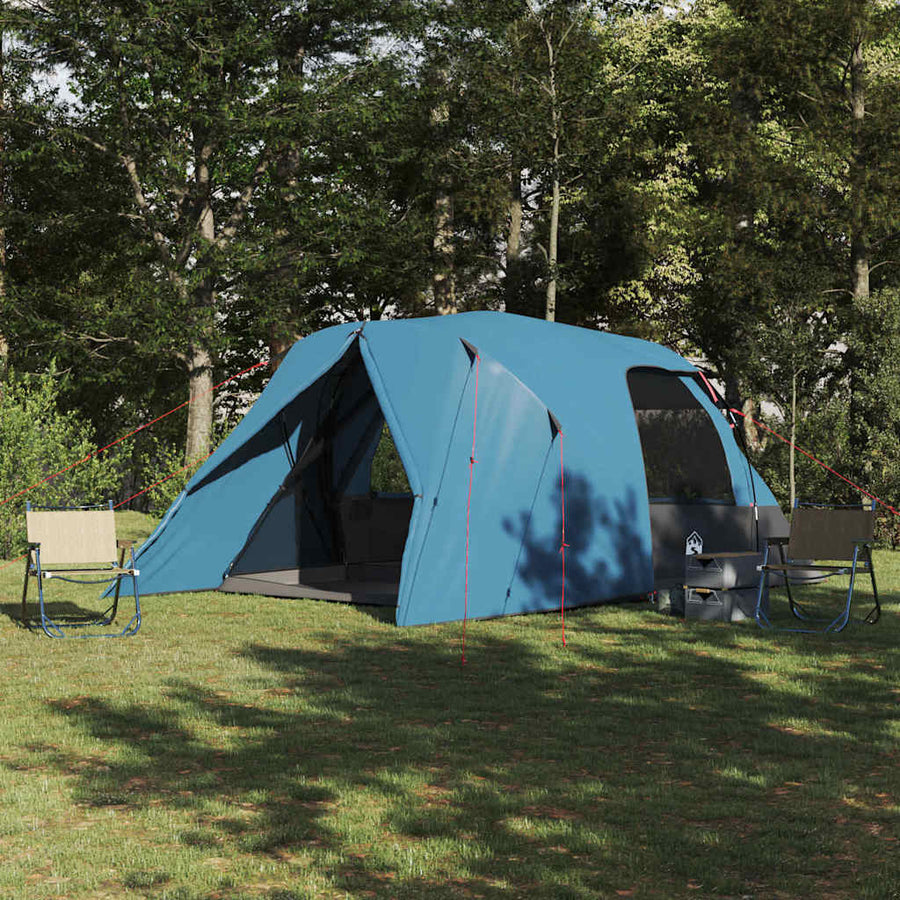 Dome Tent 6-Person 6-Person Width 500 cm Blue