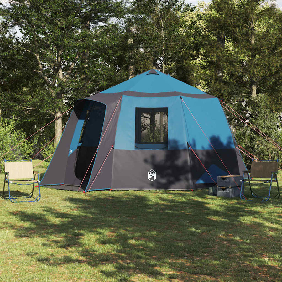 Cabin Tent and Grey Blue 10-person