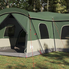 Tent 16-Person 16-Person 185T Polyester with PU Coating Green