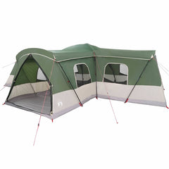 Tent 16-Person 16-Person 185T Polyester with PU Coating Green