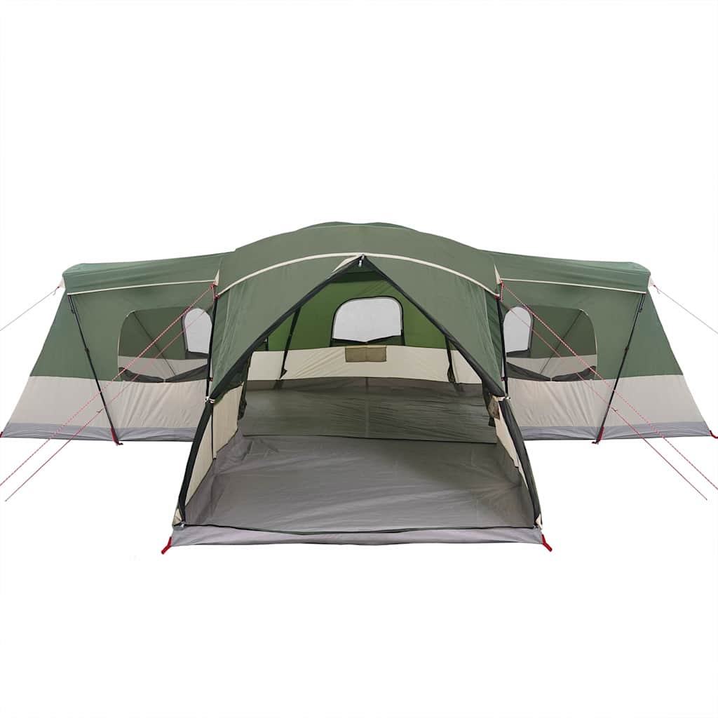 Tent 16-Person 16-Person 185T Polyester with PU Coating Green