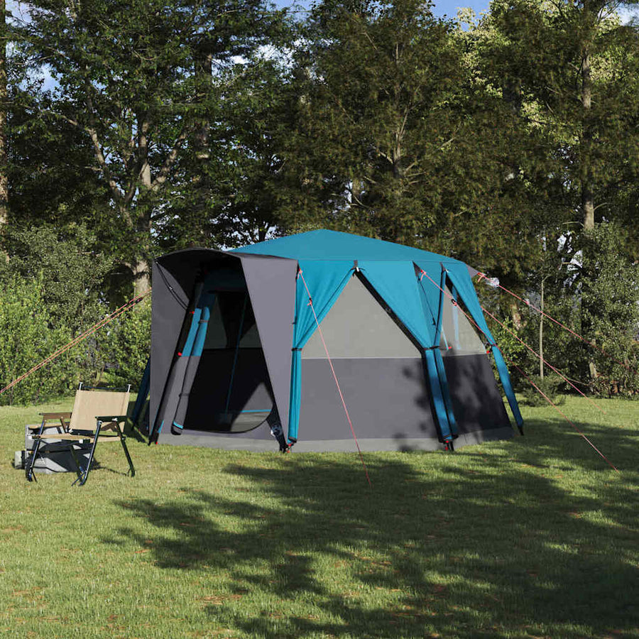 Cabin Tent 6-Person 6-Person Blue
