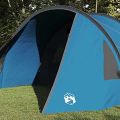 Tunnel Tent 4-Person 4-Person and Grey Blue 805 cm 211 cm 405 cm