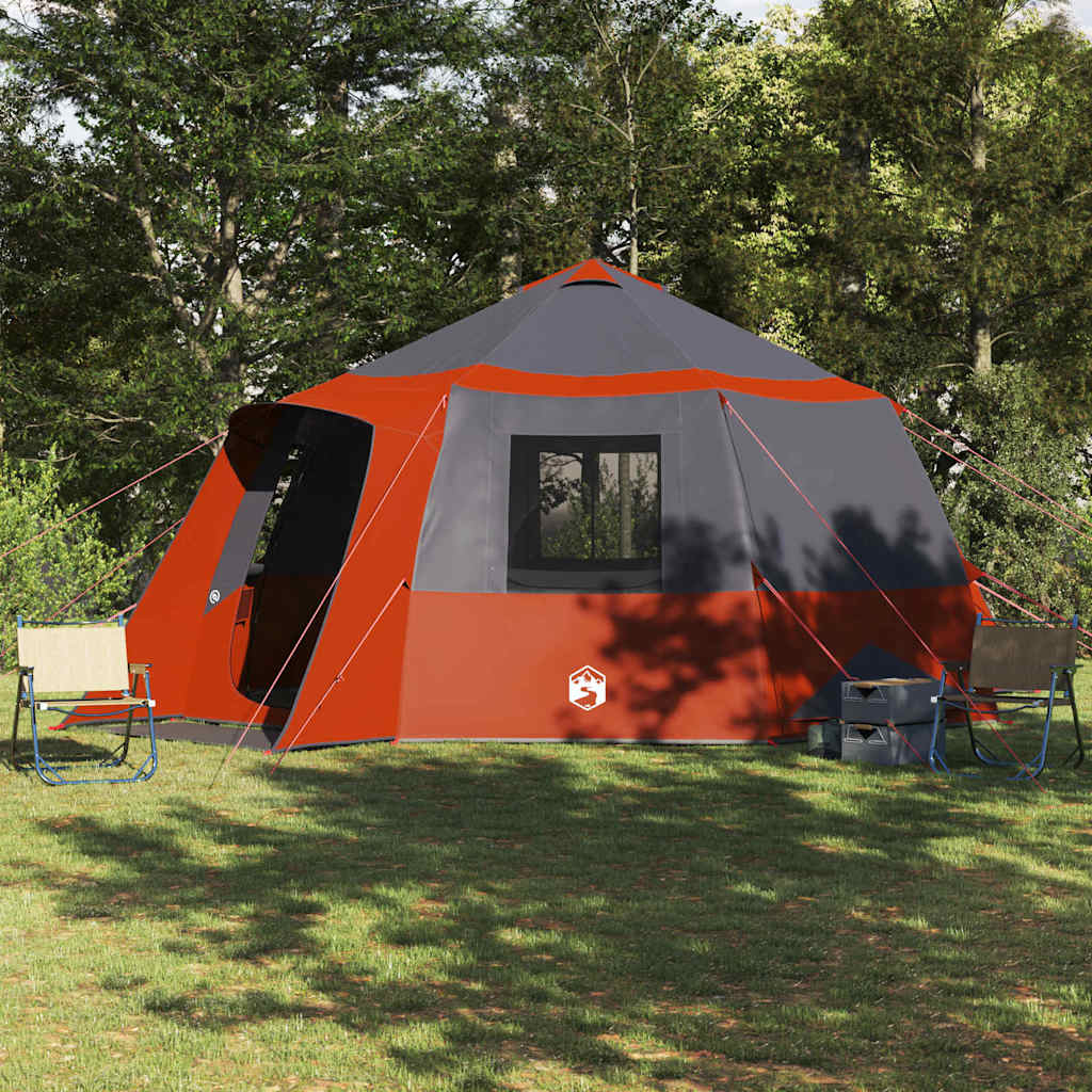 Cabin Tent and Grey Grey and orange 12-person