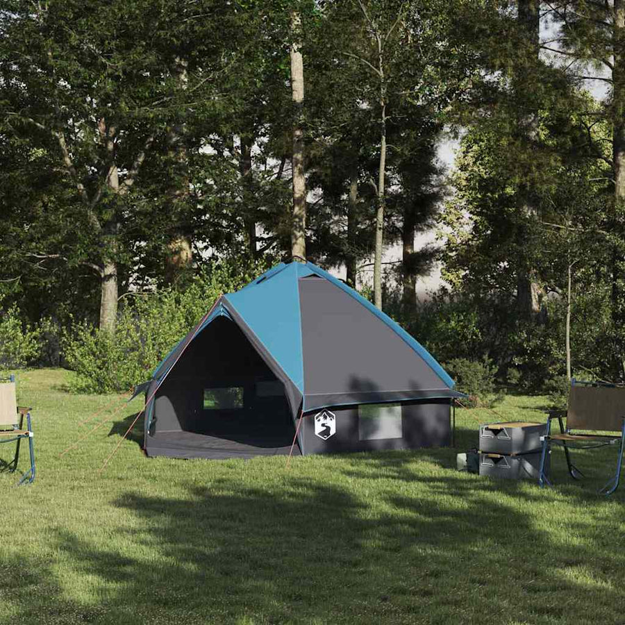 Teepee Tent and Grey Blue 4-person