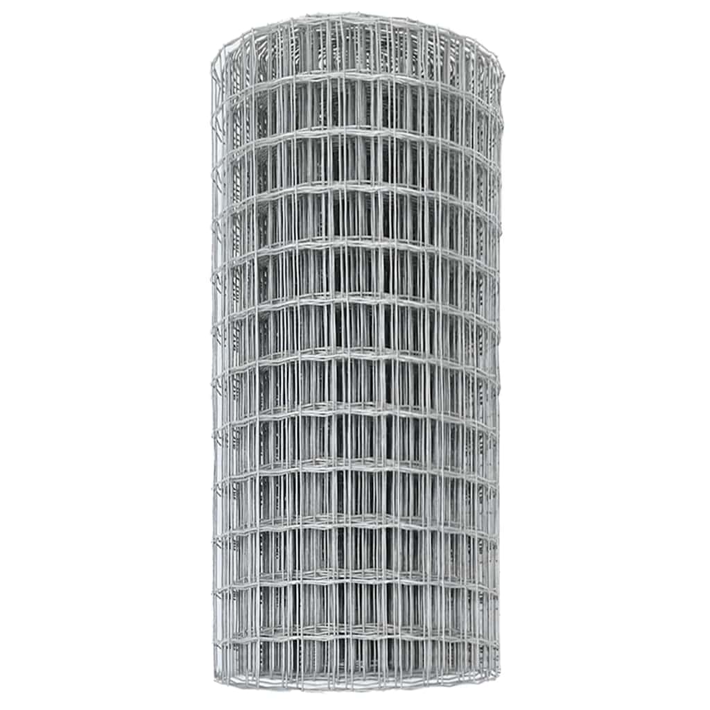 vidaXL Euro Fence 0.8 x 10 m PVC-coated iron 6