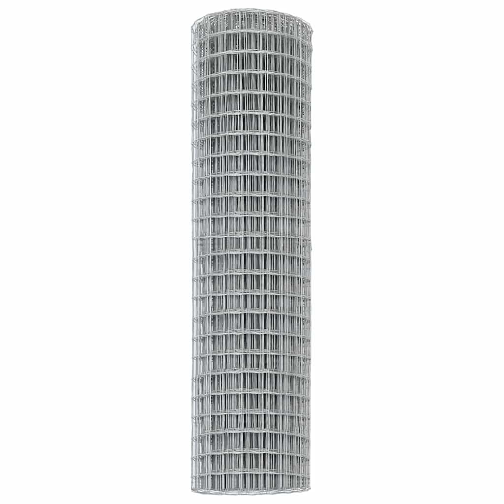 vidaXL Euro Fence 1 x 10 m PVC-coated iron 6