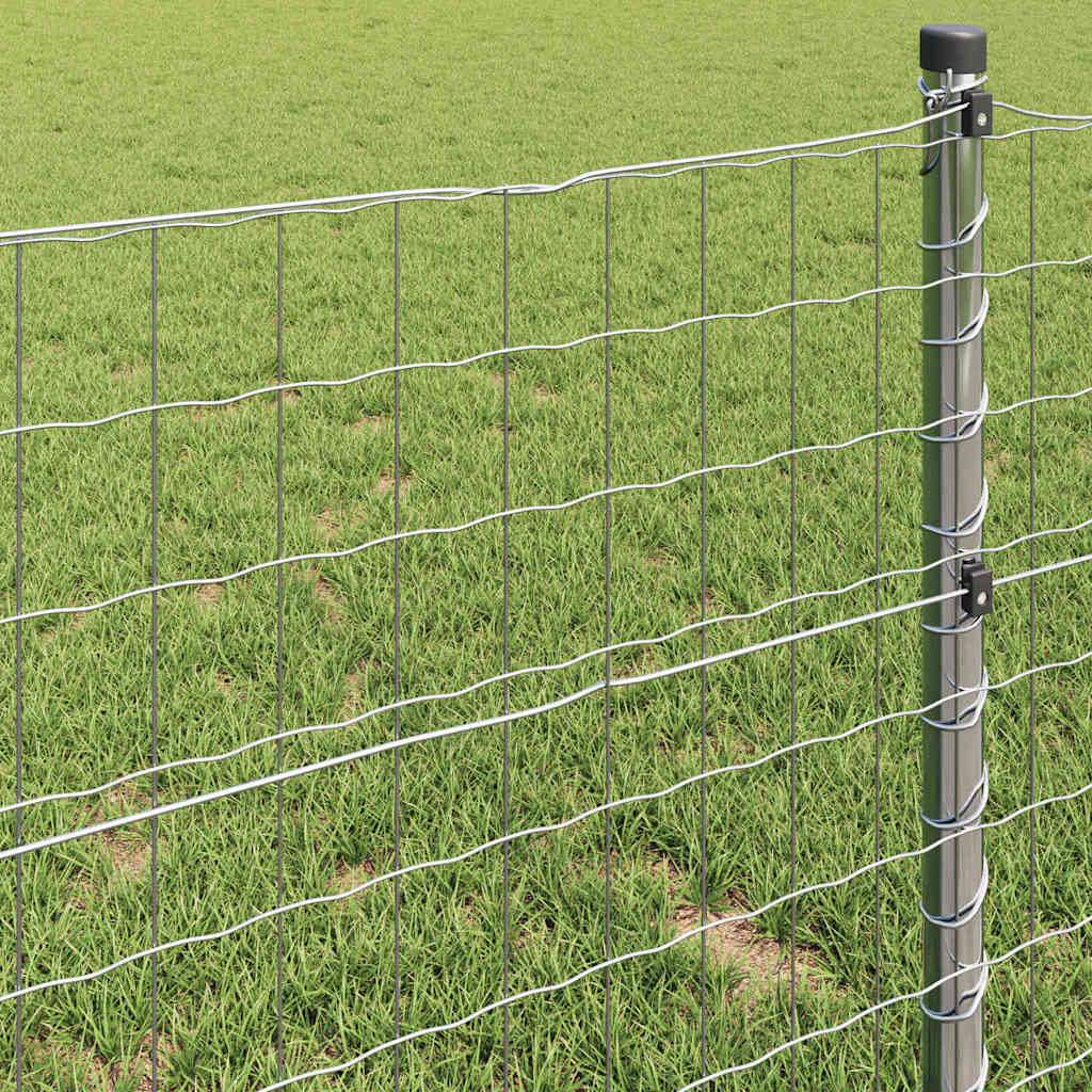 vidaXL Euro Fence 1.5 x 10 m PVC-coated iron 4