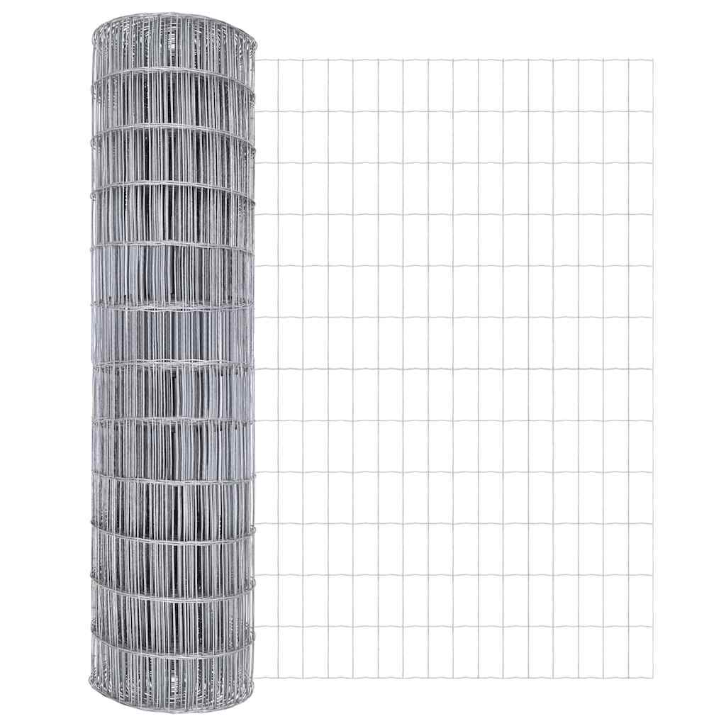 vidaXL Euro Fence 1 x 10 m PVC-coated iron 2