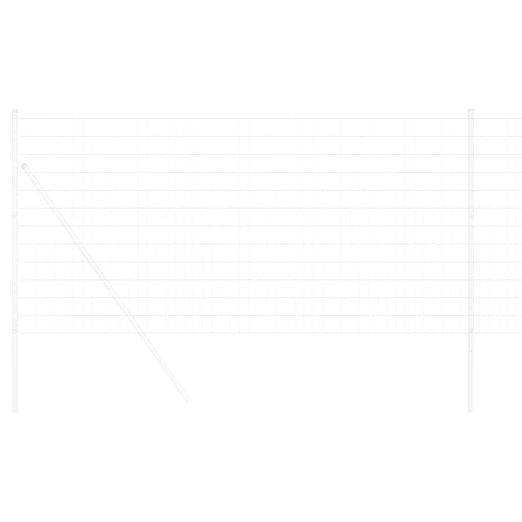 vidaXL Euro Fence 1 x 10 m PVC-coated iron 3
